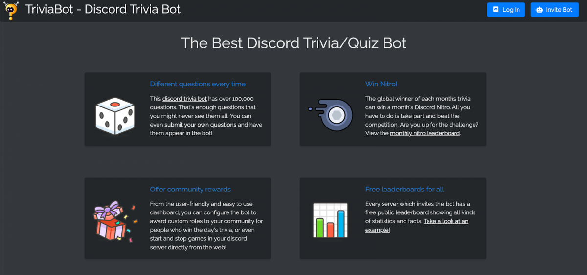 If i was to build a discord bot , what premium features offered by other  bots you would like to use in my bot for free or for a much lower price?